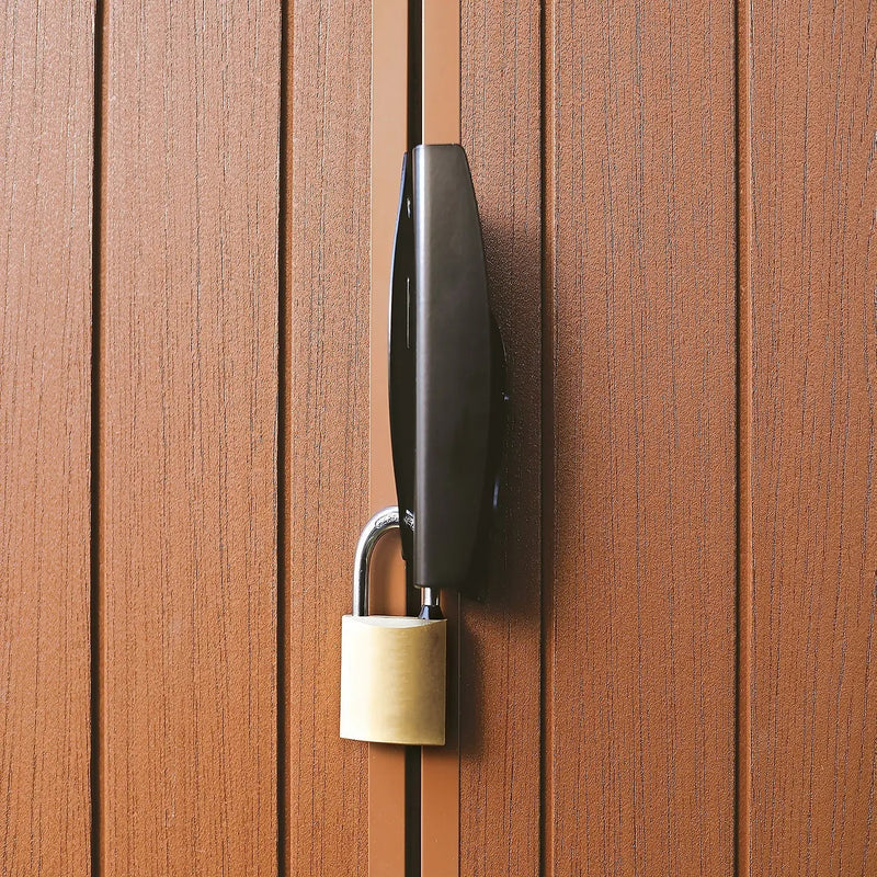 Keter 6×8 Darwin Heavy Duty Plastic Garden Shed – Brown