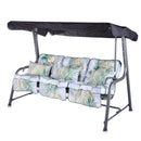 Alfresia Turin 3 Seater Reclining Garden Swing Seat | Classic Cushions