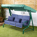 Alfresia Roma 3 Seater Garden Swing Seat | Luxury Cushions
