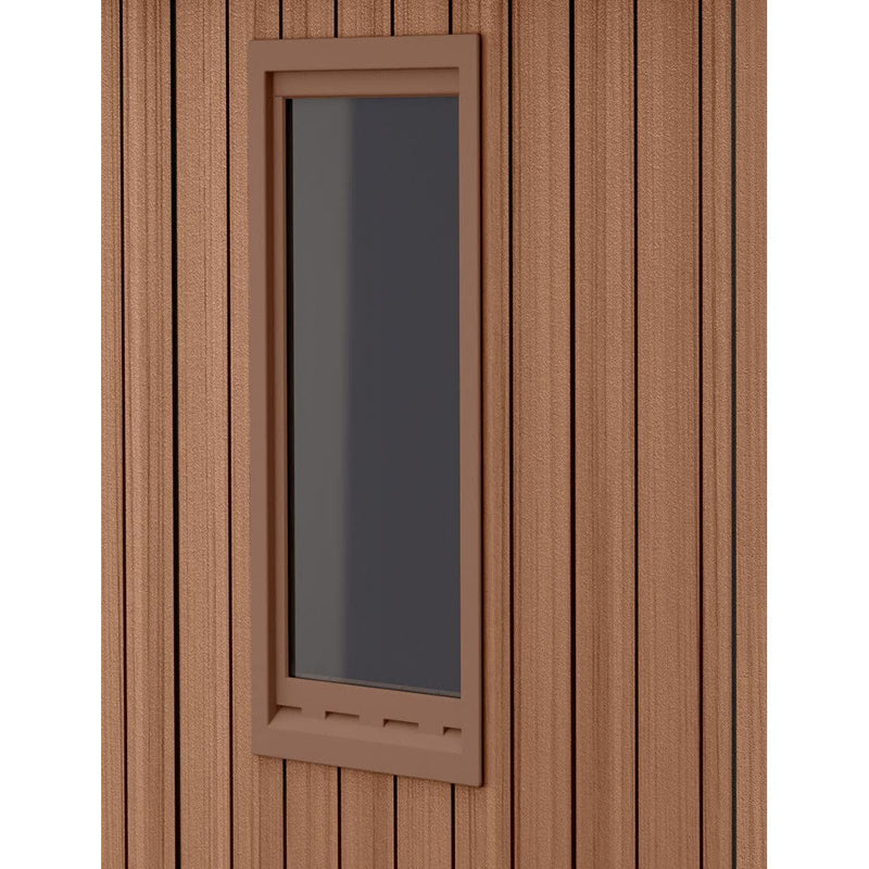 Keter 4×6 Darwin Heavy Duty Plastic Garden Shed – Brown
