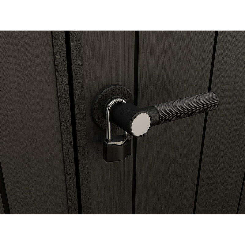 Keter 11x 7 Artisan Heavy Duty Plastic Pent Shed – Grey