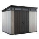 Keter 9x 7 Artisan Heavy Duty Plastic Pent Shed – Grey