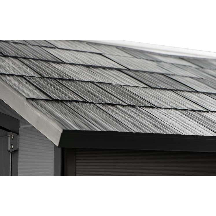 Keter 7.5’x11′ Premier Heavy Duty Plastic Shed – Grey