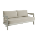 N3 Taupe Three Seater Sofa Sand Canvas