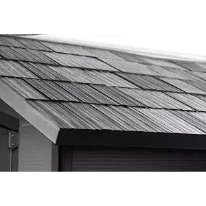 Keter 7.5×9 Premier Heavy Duty Plastic Shed – Grey