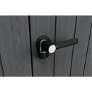 Keter 4×2 Cortina Alto Heavy Duty Vertical Plastic Garden Shed with Shelves