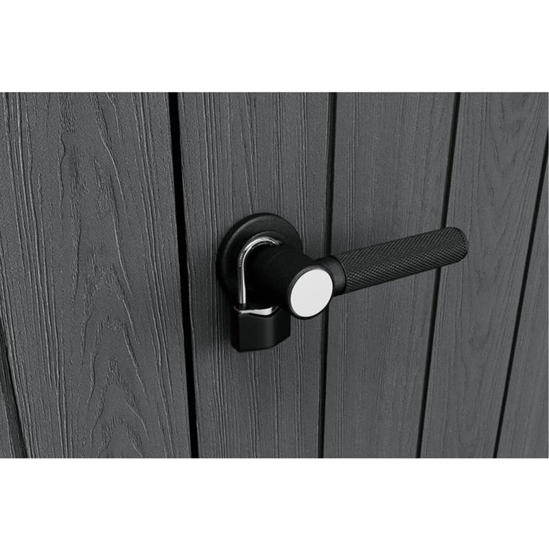 Keter 4×2 Cortina Alto Heavy Duty Vertical Plastic Garden Shed with Shelves