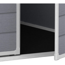 Keter 6 x 6 Manor Plastic Pent Garden Storage Shed – Grey