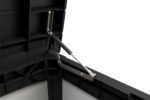 Denali 100 Gallon Resin Large Deck Box – Grey / Black - Image 5