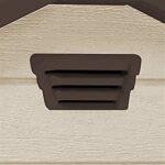 Keter 6x 8 Manor Plastic Garden Storage Shed – Beige - Image 4